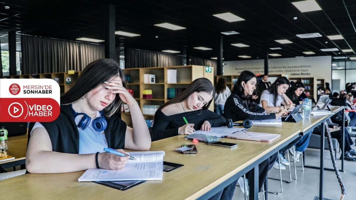 MERSİN B&Uuml;Y&Uuml;KŞEHİR OKUMA SALONLARI GEN&Ccedil;LERİN 2. EVİ OLDU