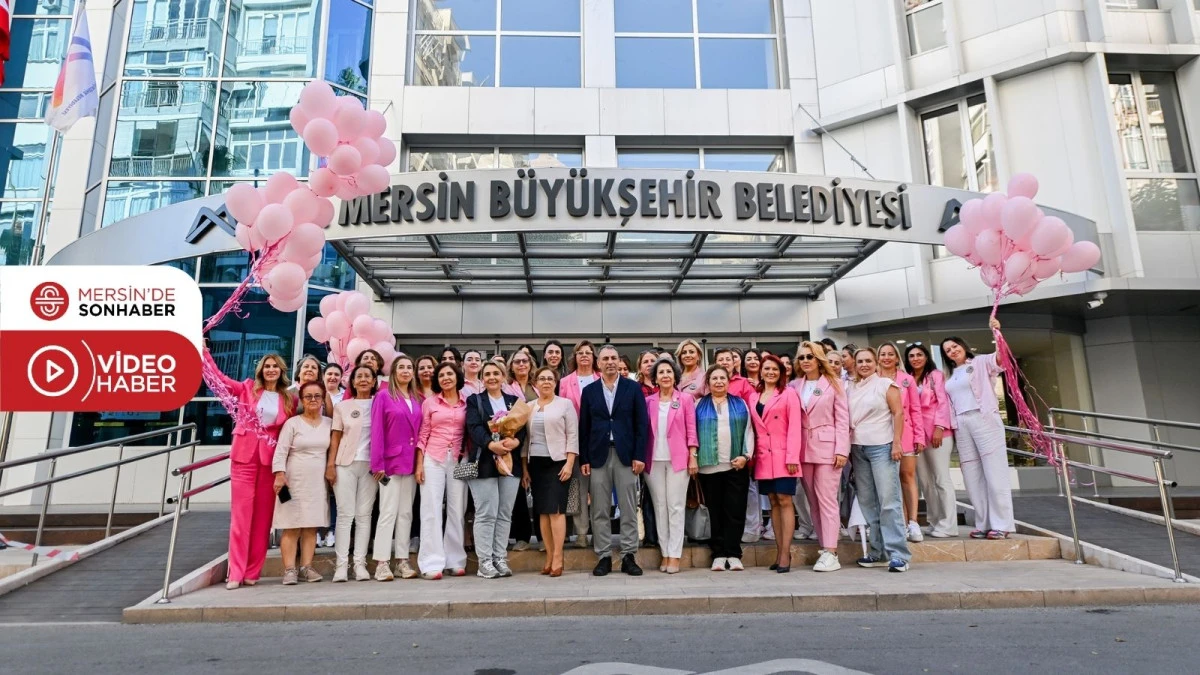 MERSİN BÜYÜKŞEHİR PERSONELİNE MEME KANSERİ FARKINDALIK ETKİNLİĞİ