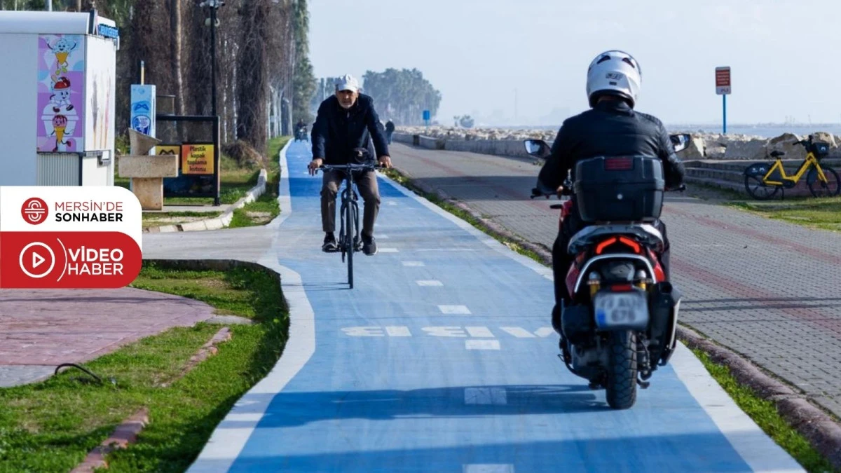 MERSİN B&Uuml;Y&Uuml;KŞEHİR, Y&Uuml;R&Uuml;Y&Uuml;Ş VE BİSİKLET YOLLARINDA MOTORLU TAŞITLARA GE&Ccedil;İT VERMİYOR