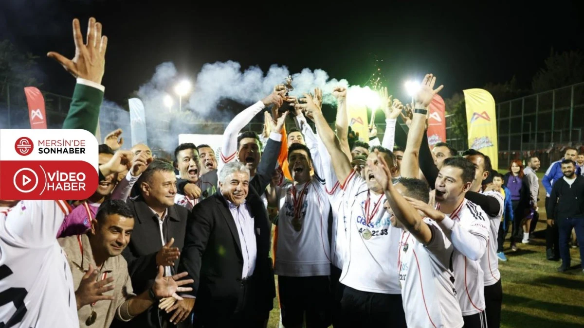 MERSİN B&Uuml;Y&Uuml;KŞEHİR&rsquo;DE, &lsquo;BİRİMLER ARASI FUTBOL TURNUVASI&rsquo; TAMAMLANDI