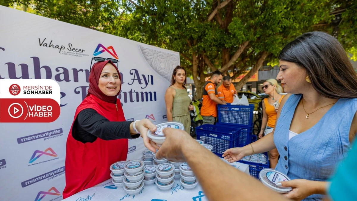 MERSİN B&Uuml;Y&Uuml;KŞEHİR&rsquo;DEN 13 İL&Ccedil;EDE 19 BİN KİŞİLİK AŞURE İKRAMI