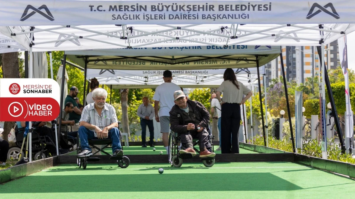 MERSİN B&Uuml;Y&Uuml;KŞEHİR&rsquo;DEN ENGELLERİ AŞAN BOCCE TURNUVASI