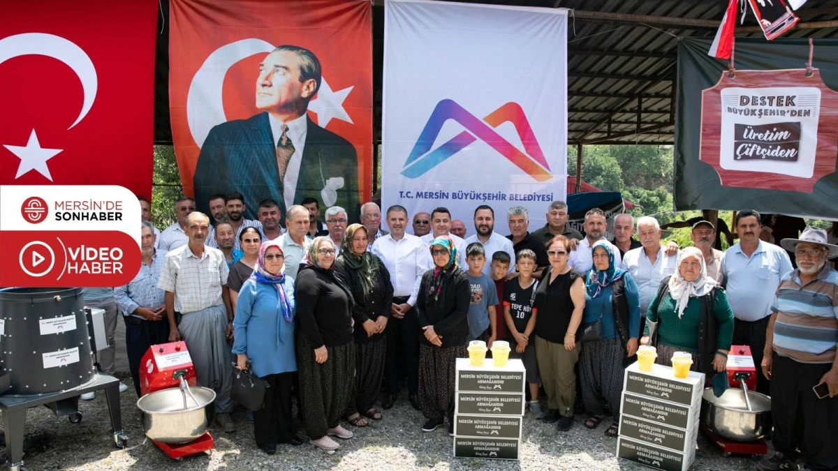 MERSİN B&Uuml;Y&Uuml;KŞEHİR&rsquo;DEN MEZİTLİ&rsquo;DE &Uuml;RETİCİYE &Ccedil;OK Y&Ouml;NL&Uuml; TARIMSAL DESTEK