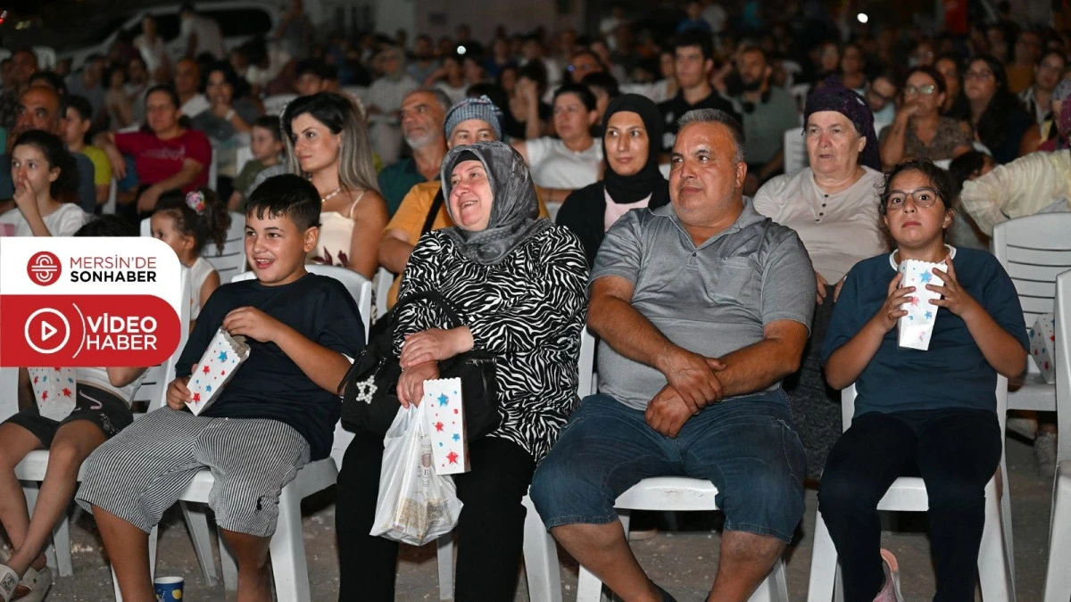 MERSİN B&Uuml;Y&Uuml;KŞEHİR&rsquo;İN A&Ccedil;IK HAVA SİNEMASI BU KEZ TARSUS&rsquo;TA