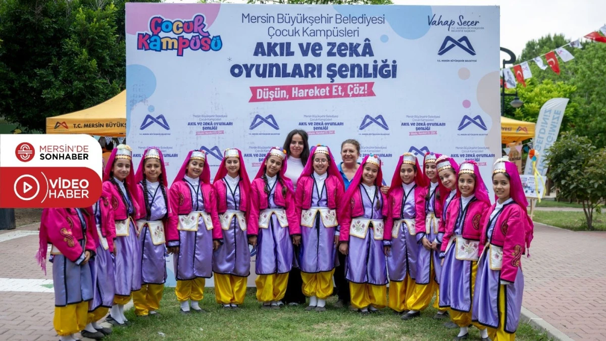 MERSİN B&Uuml;Y&Uuml;KŞEHİR&rsquo;İN AKIL VE ZEK&Acirc; OYUNLARI ŞENLİĞİ&rsquo;NDE &Ccedil;OCUKLAR HEM &Uuml;RETTİ HEM &Ouml;ĞRENDİ