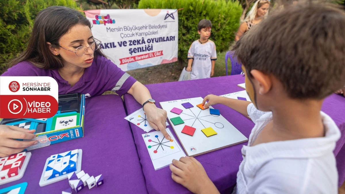 MERSİN B&Uuml;Y&Uuml;KŞEHİR&rsquo;İN &lsquo;AKIL VE ZEK&Acirc; OYUNLARI ŞENLİĞİ&rsquo;NİN SON DURAĞI TARSUS OLDU