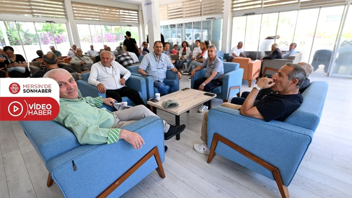 MERSİN B&Uuml;Y&Uuml;KŞEHİR&rsquo;İN EMEKLİ EVİ&rsquo;NDE BAYRAM BULUŞMASI