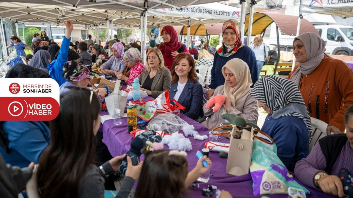 MERSİN B&Uuml;Y&Uuml;KŞEHİR&rsquo;İN &lsquo;EVİMİZ AT&Ouml;LYE&rsquo; PROJESİ İLE KADINLAR SOSYALLEŞİYOR, &Uuml;RETİYOR VE KAZANIYOR