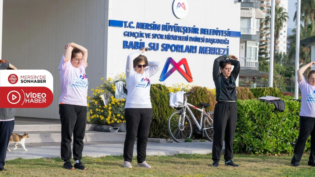 MERSİN B&Uuml;Y&Uuml;KŞEHİR&rsquo;İN SABAH SPORU&rsquo;NA YOĞUN İLGİ