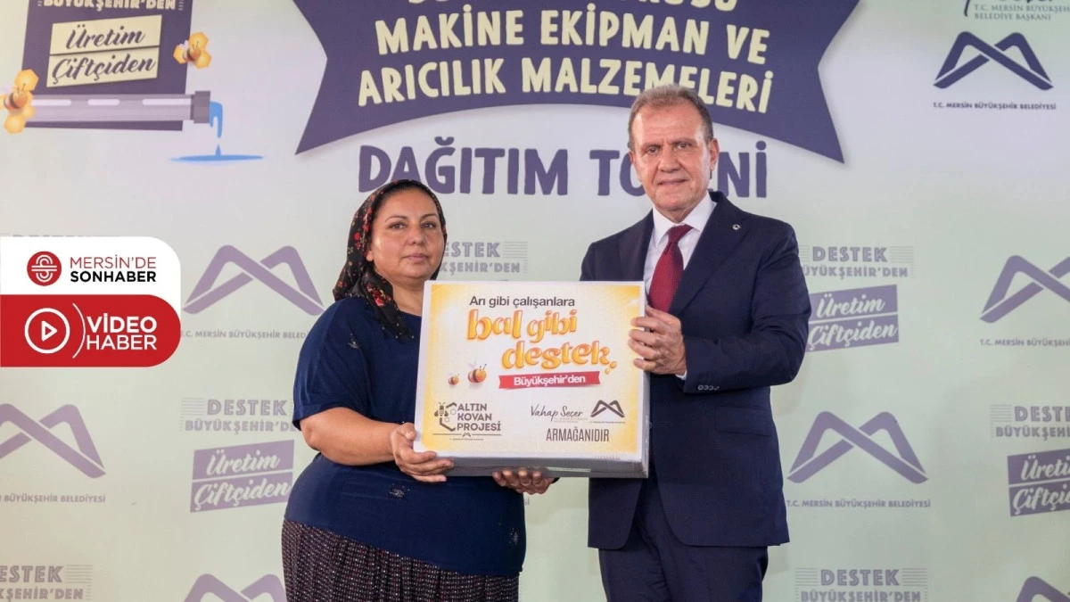 MERSİN BÜYÜKŞEHİR’İN TARIMA DESTEĞİ TAM GAZ DEVAM EDİYOR