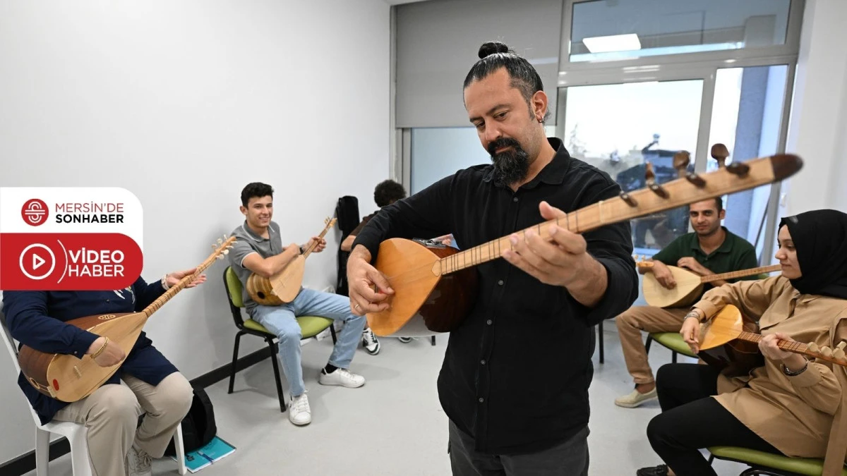 MERSİN BÜYÜKŞEHİR’İN ÜCRETSİZ ENSTRÜMAN KURSLARINA YOĞUN İLGİ