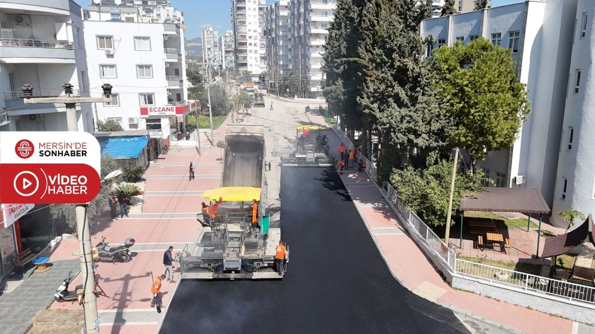 MERSİN B&Uuml;Y&Uuml;KŞEHİR&rsquo;İN YOL YAPIM EKİPLERİ MEZİTLİ YENİ MAHALLE&rsquo;DE YOL YENİLEME &Ccedil;ALIŞMASI GER&Ccedil;EKLEŞTİRDİ