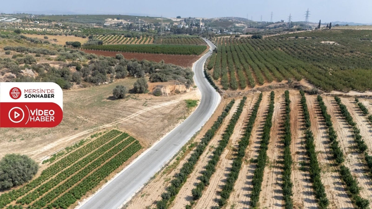 MERSİN BÜYÜKŞEHİR’LE ÖZDEŞLEŞEN KALİTELİ YOL ÇALIŞMALARINA BİR YENİSİ DAHA EKLENDİ 