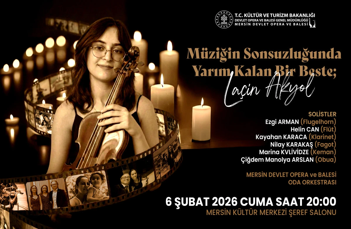 MERSİN DEVLET OPERA VE BALESİ&rsquo;NDEN ANMA KONSERİ