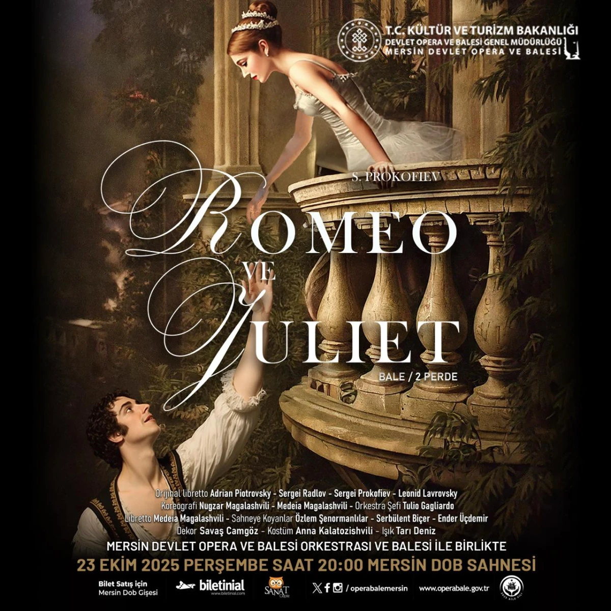 MERSİN DOB SAHNESİ’NDE ‘ROMEO VE JULİET’