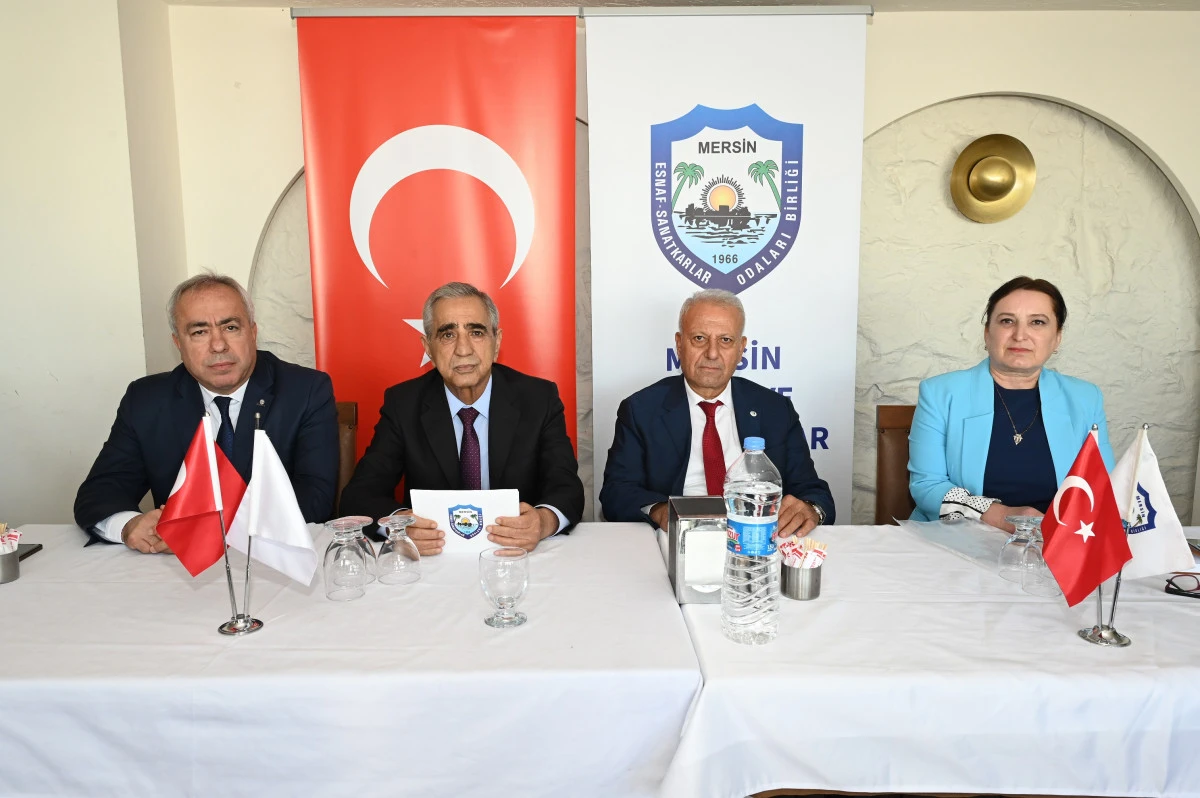 MERSİN ESOB BAŞKANLAR KURULU YAPILDI