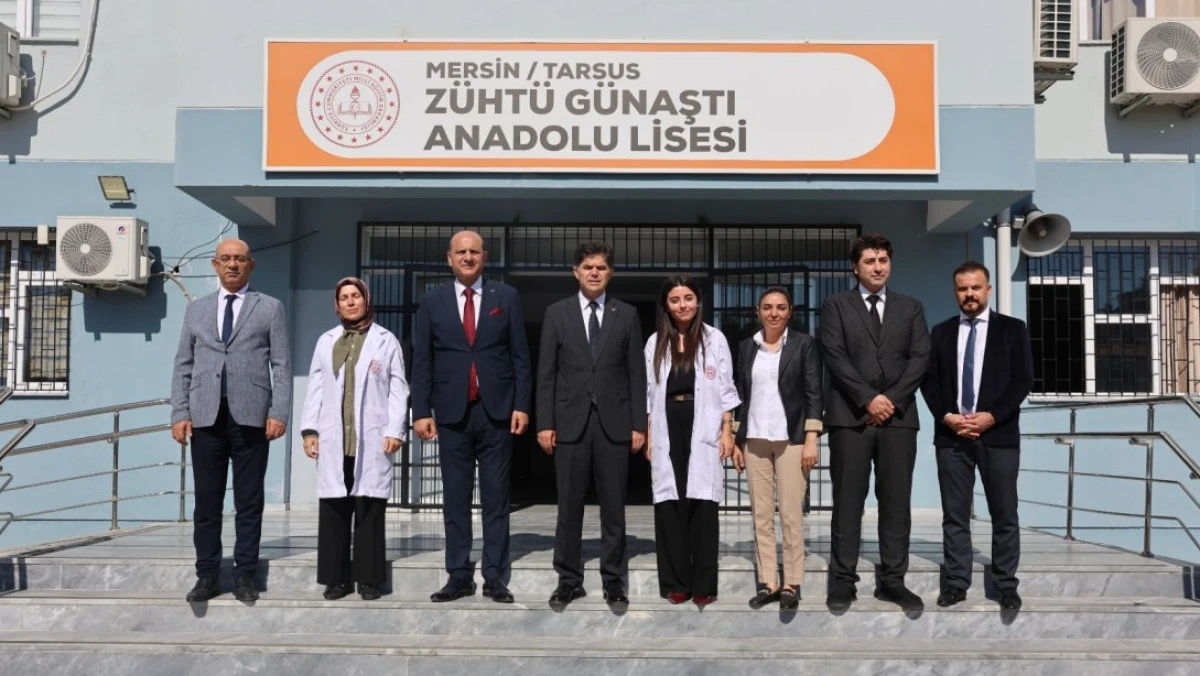 MERSİN İL MİLL&Icirc; EĞİTİM M&Uuml;D&Uuml;R&Uuml; &Ouml;ZDEMİRCİ&rsquo;DEN TARSUS&rsquo;TA OKUL ZİYARETİ