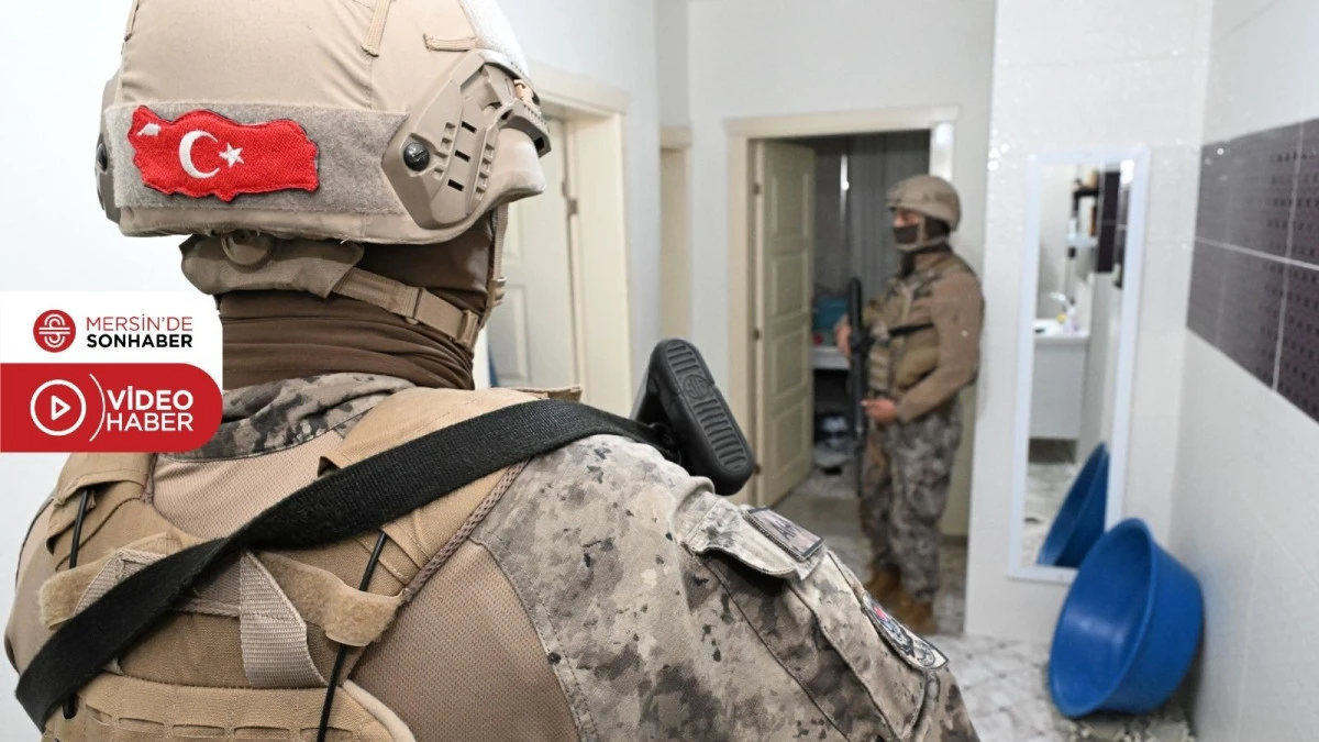 MERSİN MERKEZLİ YASADIŞI BAHİS OPERASYONU: 40 G&Ouml;ZALTI, 19 TUTUKLAMA