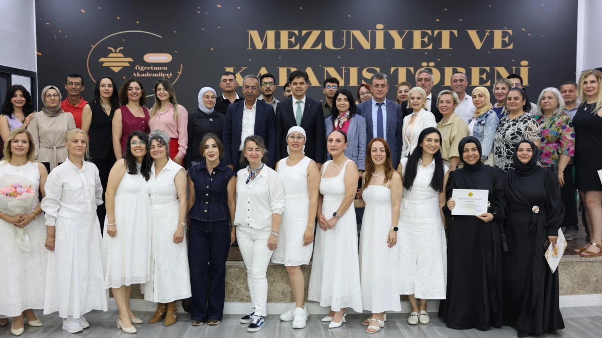 MERSİN &Ouml;ĞRETMEN AKADEMİLERİ KAPANIŞ PROGRAMI GER&Ccedil;EKLEŞTİRİLDİ