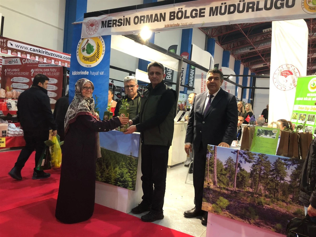 MERSİN ORMAN BÖLGE MÜDÜRLÜĞÜ TARIM FUARINDA TANITIM ÇALIŞMALARI YÜRÜTÜYOR
