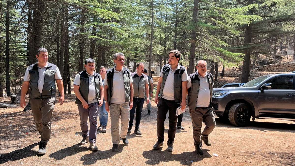 MERSİN ORMAN BÖLGE MÜDÜRÜ RIFAT ATAŞ’TAN GÜLNAR ZİYARETİ
