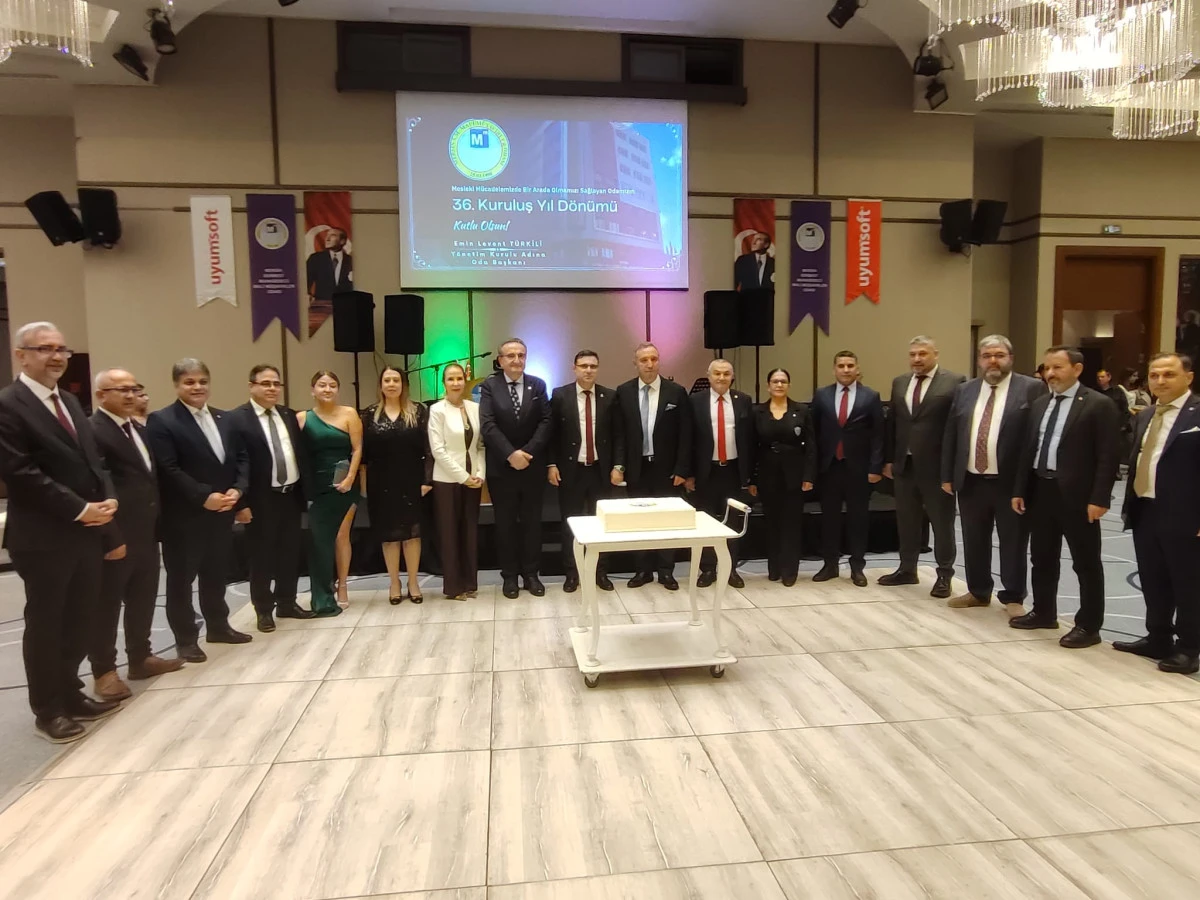 MERSİN SMMMO 36. YILINI G&Ouml;RKEMLİ GALA GECESİYLE KUTLADI