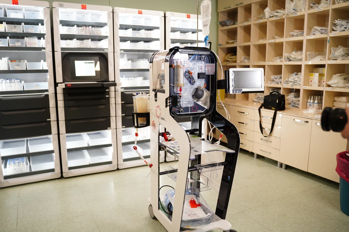 MERSİN &Uuml;NİVERSİTESİ&rsquo;NDE YENİ NESİL H&Uuml;CRE KAN KURTARMA CİHAZI KULLANIMA ALINDI