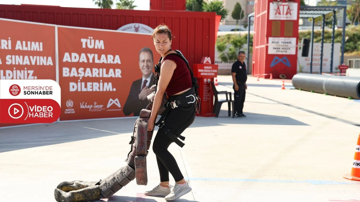MERSİN VE T&Uuml;RKİYE&rsquo;NİN G&Uuml;VENLİĞİ İ&Ccedil;İN MERSİN İTFAİYESİ LİYAKATLİ BİR SINAV S&Uuml;RECİNİ TAMAMLADI