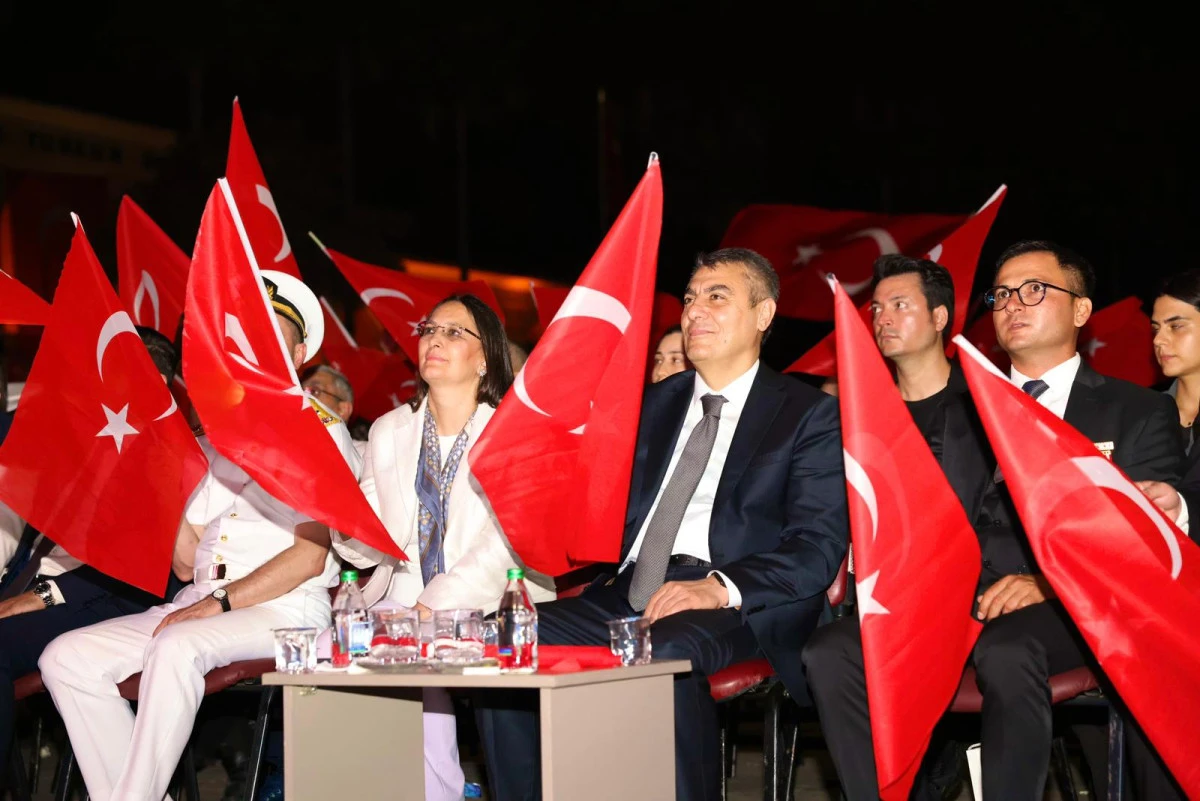 MERSİN’DE 15 TEMMUZ DEMOKRASİ VE MİLLÎ BİRLİK GÜNÜ ETKİNLİKLERİ DÜZENLENDİ
