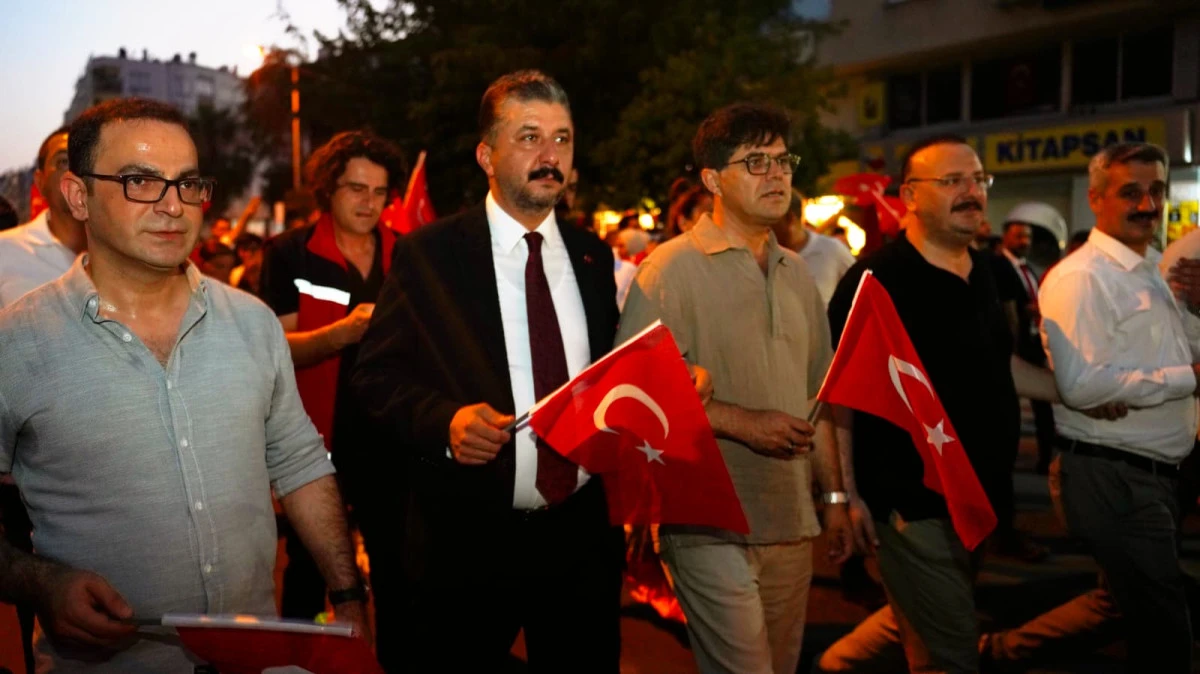 MERSİN&rsquo;DE 15 TEMMUZ ETKİNLİKLERİ D&Uuml;ZENLENDİ