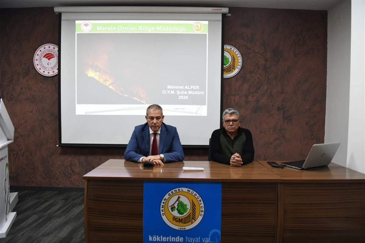 MERSİN&rsquo;DE 2026 YILI ORMAN YANGINLARIYLA M&Uuml;CADELE EĞİTİMLERİ BAŞLADI