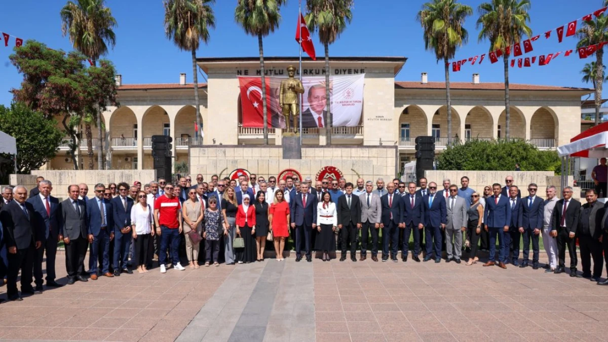 MERSİN&rsquo;DE 30 AĞUSTOS ZAFER BAYRAMI&rsquo;NIN 104. YIL D&Ouml;N&Uuml;M&Uuml; KUTLANDI