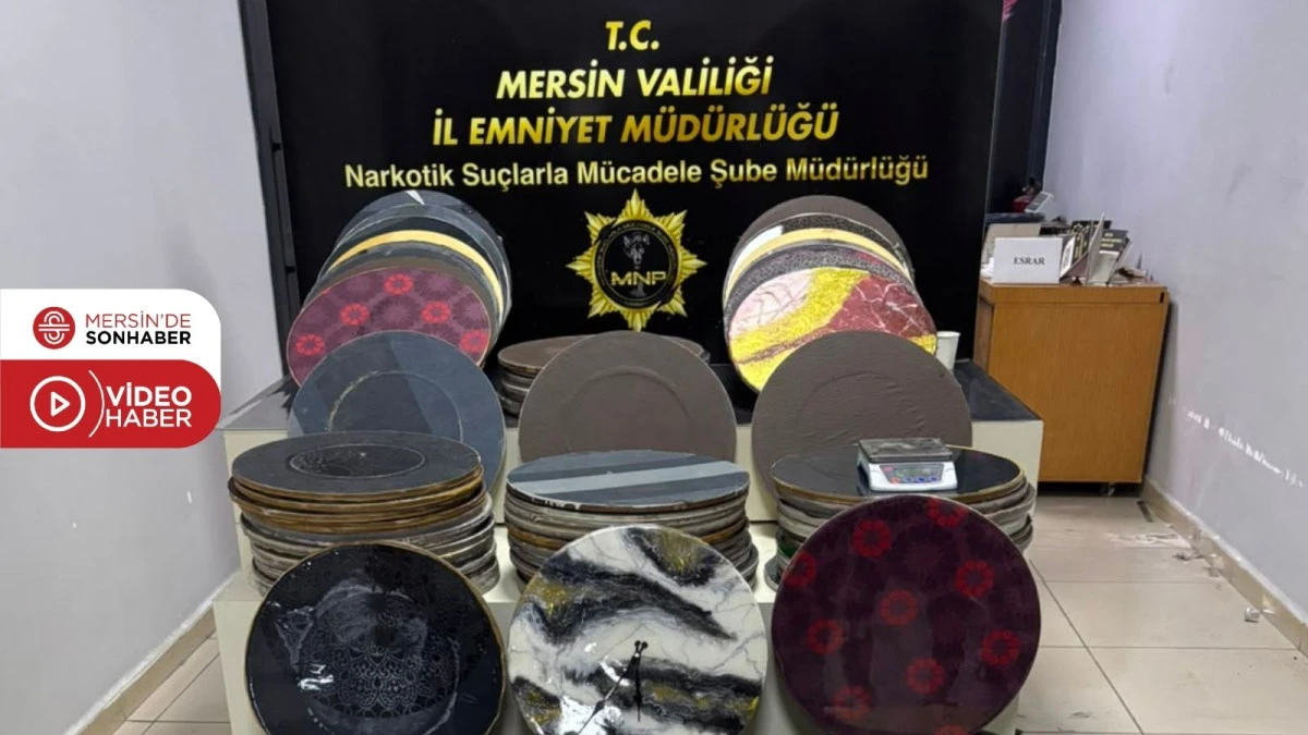 MERSİN&rsquo;DE CAPTAGON HAP VE TARİHİ ESER OPERASYONU: 4 KİŞİ TUTUKLANDI