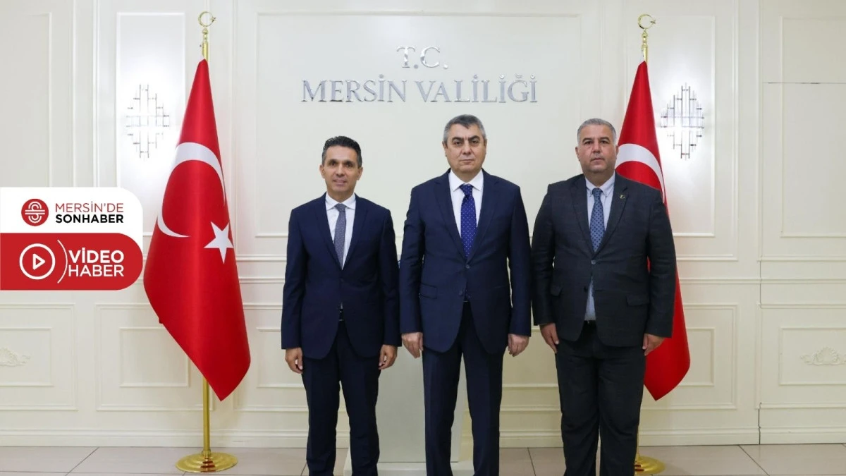 MERSİN&rsquo;DE FARKLI ALANLARDA TOPLANTI VE ZİYARETLER GER&Ccedil;EKLEŞTİRİLDİ 