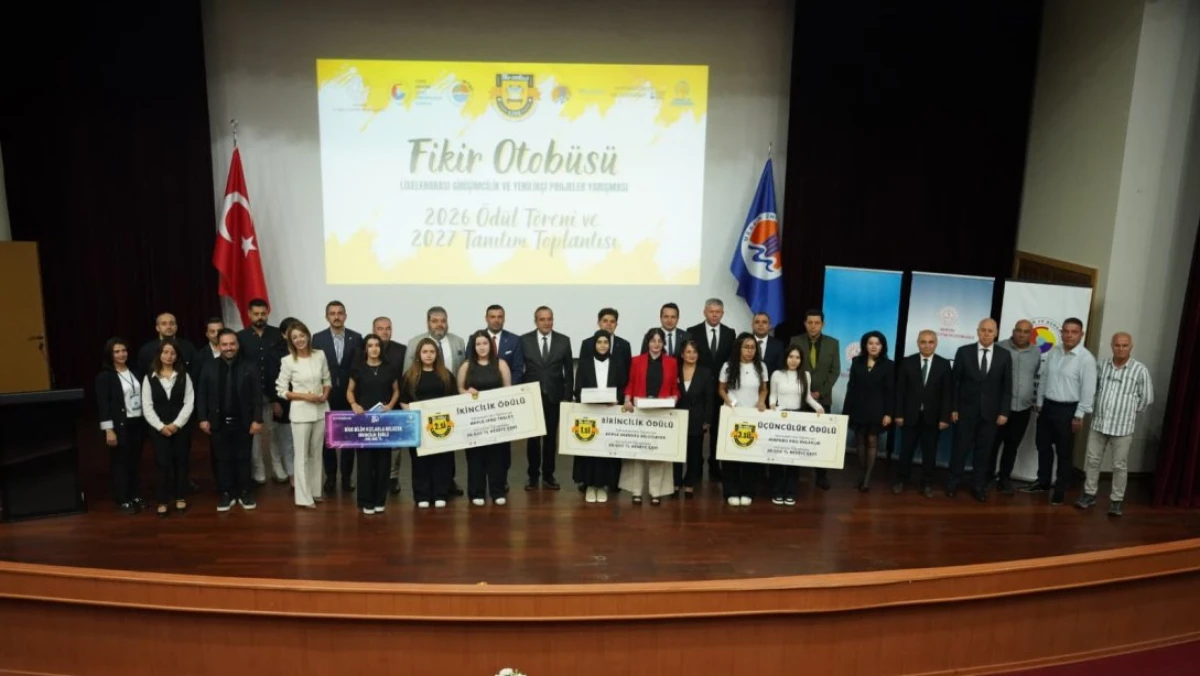 MERSİN&rsquo;DE GEN&Ccedil; GİRİŞİMCİLER &Ouml;D&Uuml;LLERİNE KAVUŞTU