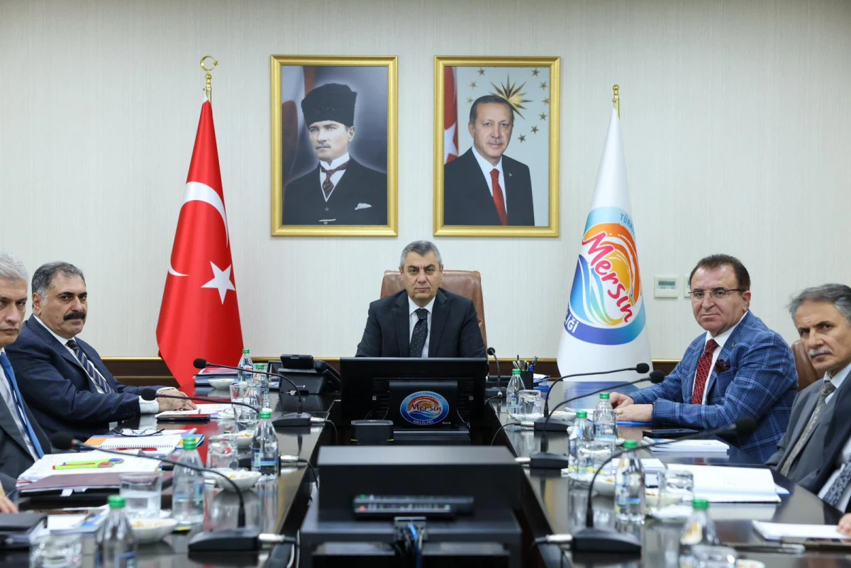 MERSİN’DE GÜVENLİK, SOSYAL HİZMETLER VE KOORDİNASYON TOPLANTILARI GERÇEKLEŞTİRİLDİ