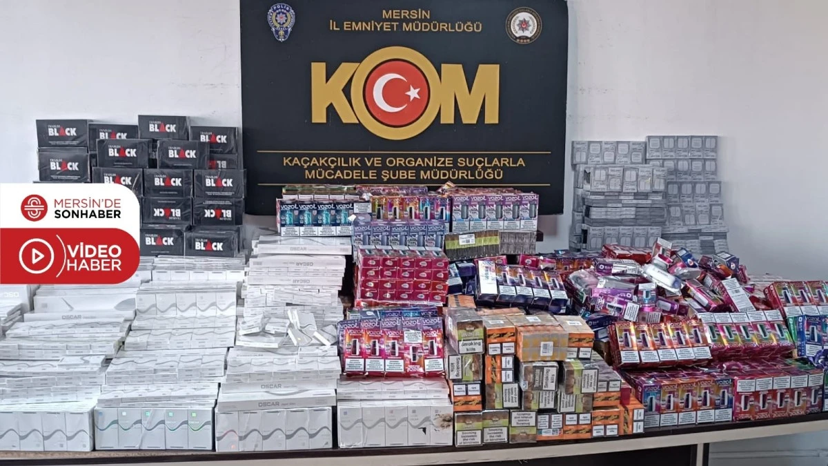 MERSİN&rsquo;DE KA&Ccedil;AK&Ccedil;ILIK OPERASYONU: SEVKİYAT DURDURULDU