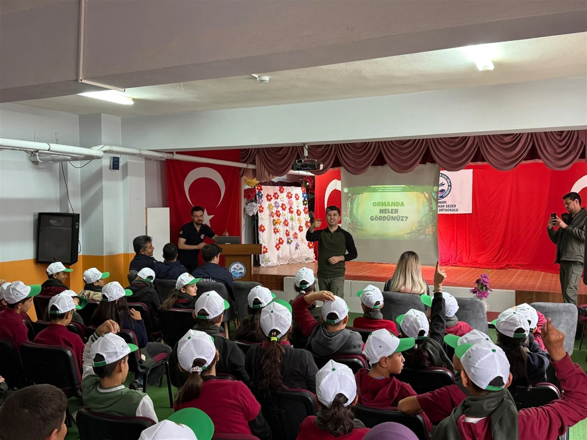 MERSİN&rsquo;DE &Ouml;ĞRENCİLERE ORMAN YANGINLARI VE 112 ACİL &Ccedil;AĞRI HATTI EĞİTİMİ