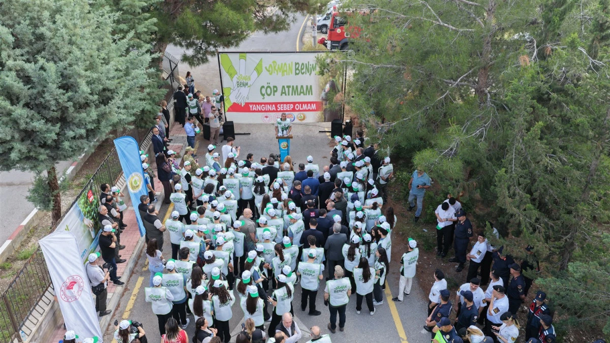 MERSİN&rsquo;DE ORMAN YANGINLARINA KARŞI FARKINDALIK ETKİNLİĞİ