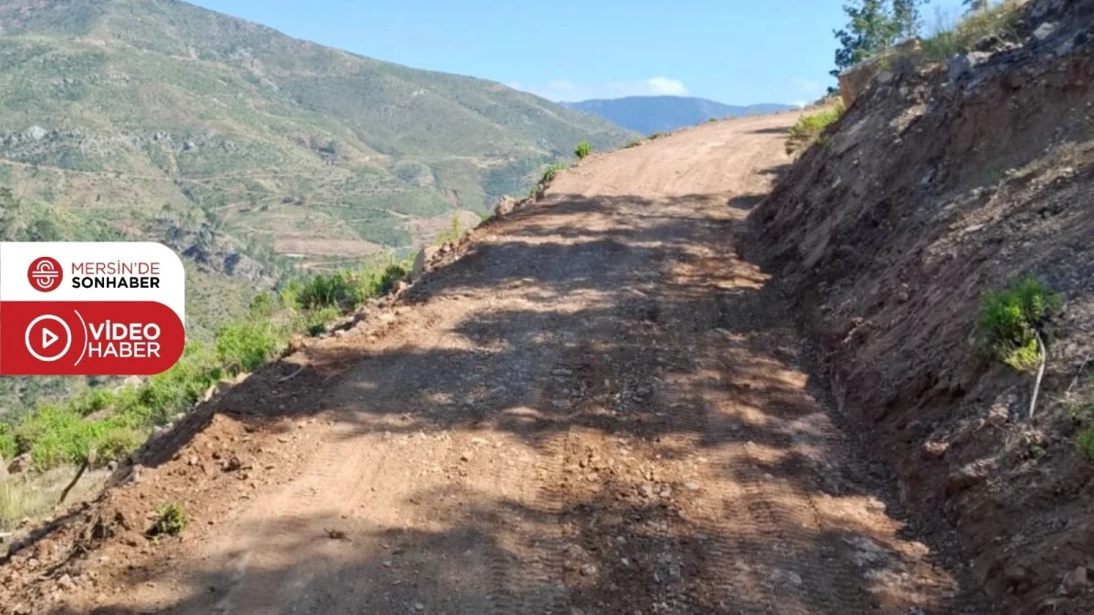 MERSİN&rsquo;DE ORMAN YANGINLARINA KARŞI YOL VE EMNİYET ŞERİDİ BAKIMLARI S&Uuml;R&Uuml;YOR