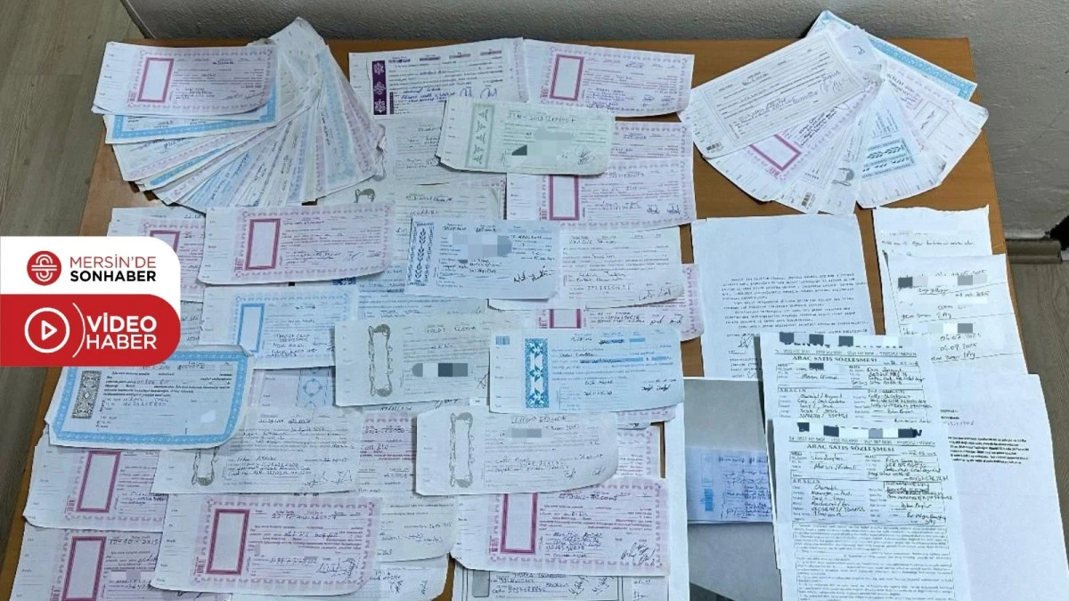 MERSİN’DE SAHTECİLİK VE DOLANDIRICILIK OPERASYONUNDA 8 ŞÜPHELİ GÖZALTINA ALINDI