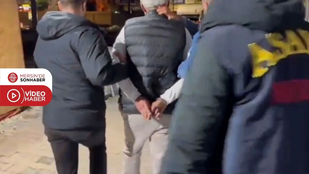 MERSİN&rsquo;DE SON BİR AYDA 550 H&Uuml;K&Uuml;ML&Uuml; YAKALANDI, 1513 Ş&Uuml;PHELİ G&Ouml;ZALTINA ALINDI