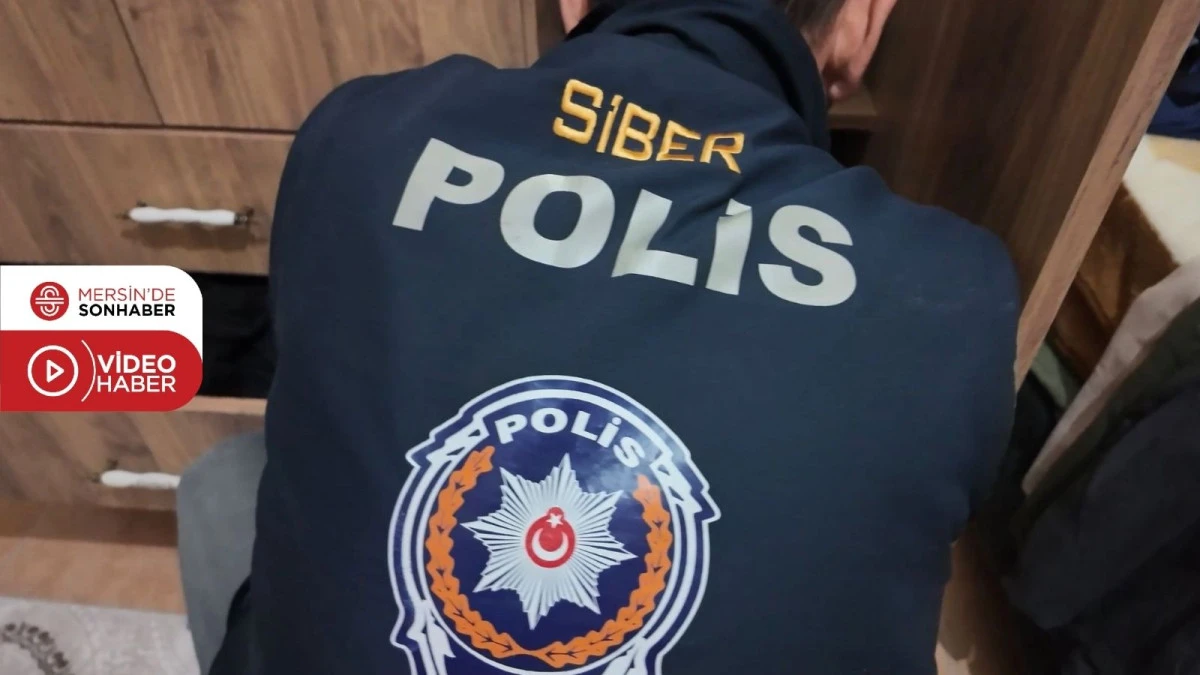 MERSİN'DE SOSYAL MEDYA ÜZERİNDEN DOLANDIRICILIĞA OPERASYON: 5 TUTUKLAMA