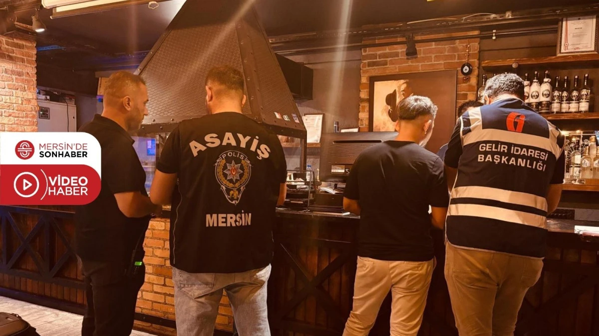 MERSİN'DE UMUMA AÇIK YERLERDE DENETİM: ÇOK SAYIDA İŞLEME İMZA ATILDI
