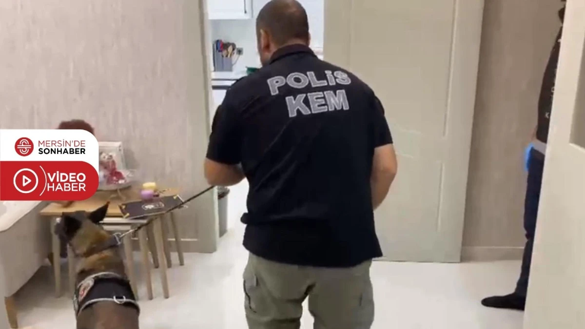 MERSİN’DE UYUŞTURUCU OPERASYONU: 31 ŞÜPHELİ GÖZALTINA ALINDI