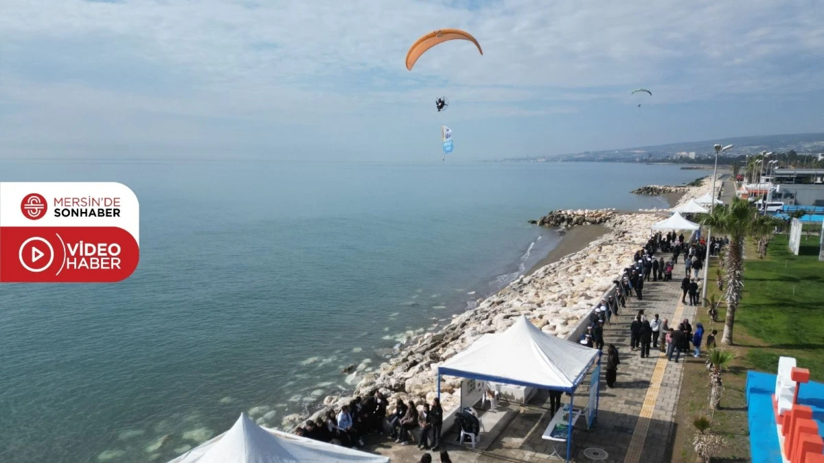 MERSİN&rsquo;DE Y&Uuml;ZLERCE &Ouml;ĞRENCİ SU SEFERBERLİĞİ İ&Ccedil;İN BULUŞTU