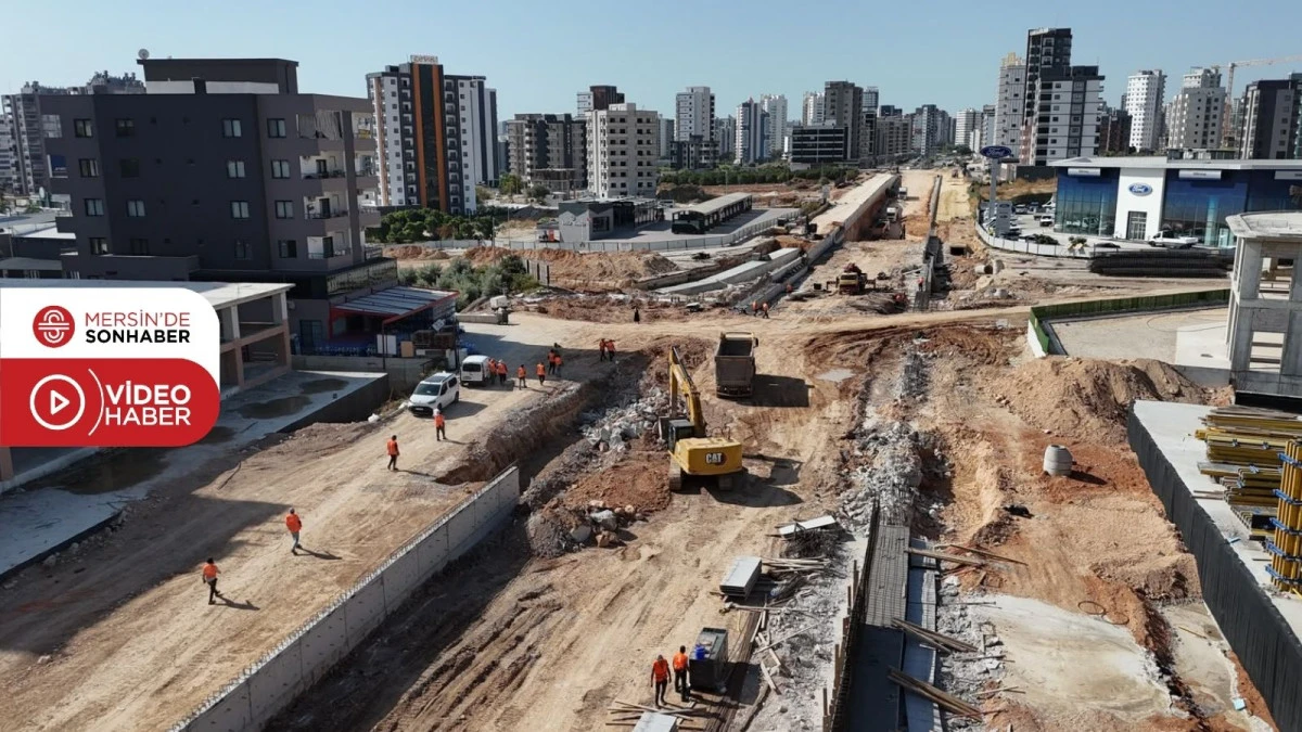 MERSİN&rsquo;İN EN B&Uuml;Y&Uuml;K KATLI KAVŞAK PROJESİ&rsquo;NDE B&Uuml;Y&Uuml;KŞEHİR&rsquo;DEN 7/24 MESAİ&hellip;