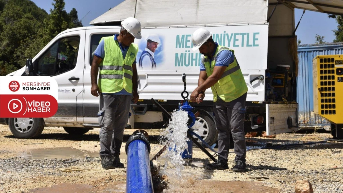 MESKİ, 2025&rsquo;TE MERSİN&rsquo;İN ALTYAPISINI G&Uuml;&Ccedil;LENDİRMEYE DEVAM ETTİ