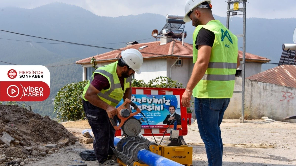 MESKİ, DEĞİRMENDERE MAHALLESİ’NİN İÇME SUYU HATTINI YENİLEDİ 