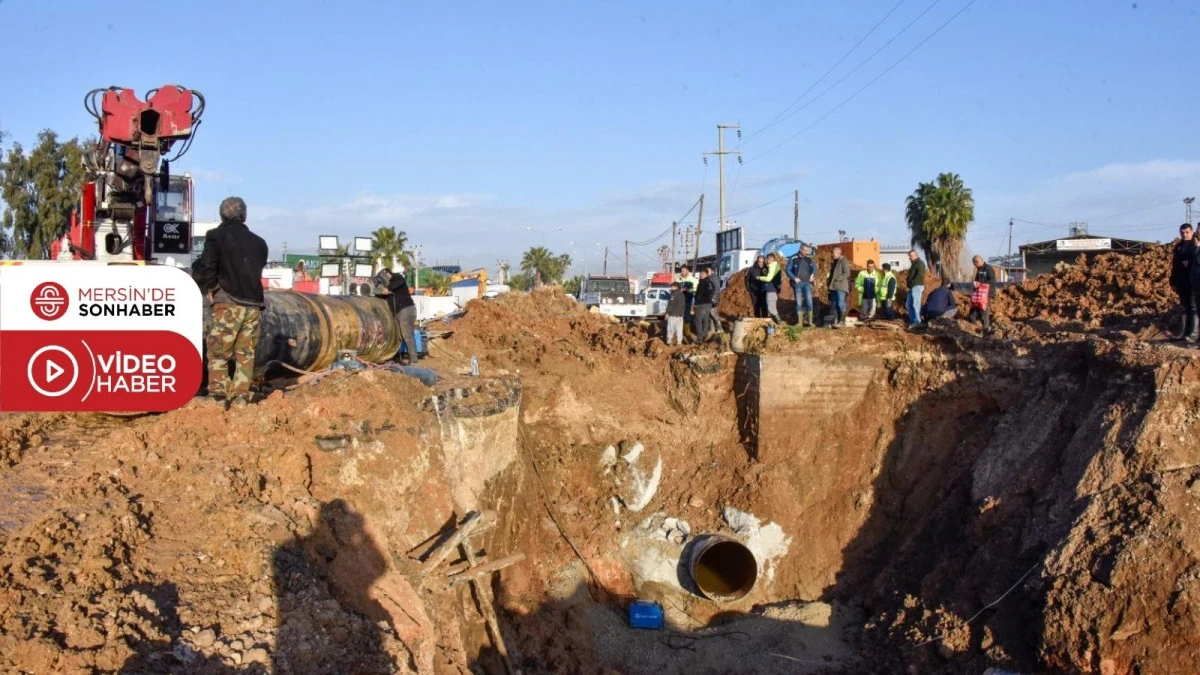 MESKİ&rsquo;DEN ANA İ&Ccedil;ME SUYU HATTINDA BAŞARILI DEPLASE &Ccedil;ALIŞMASI